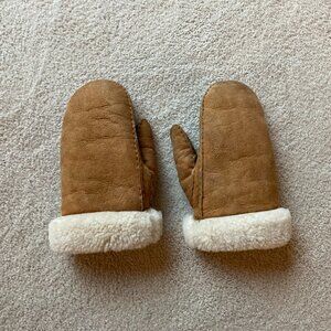 Shearling Mittens Small